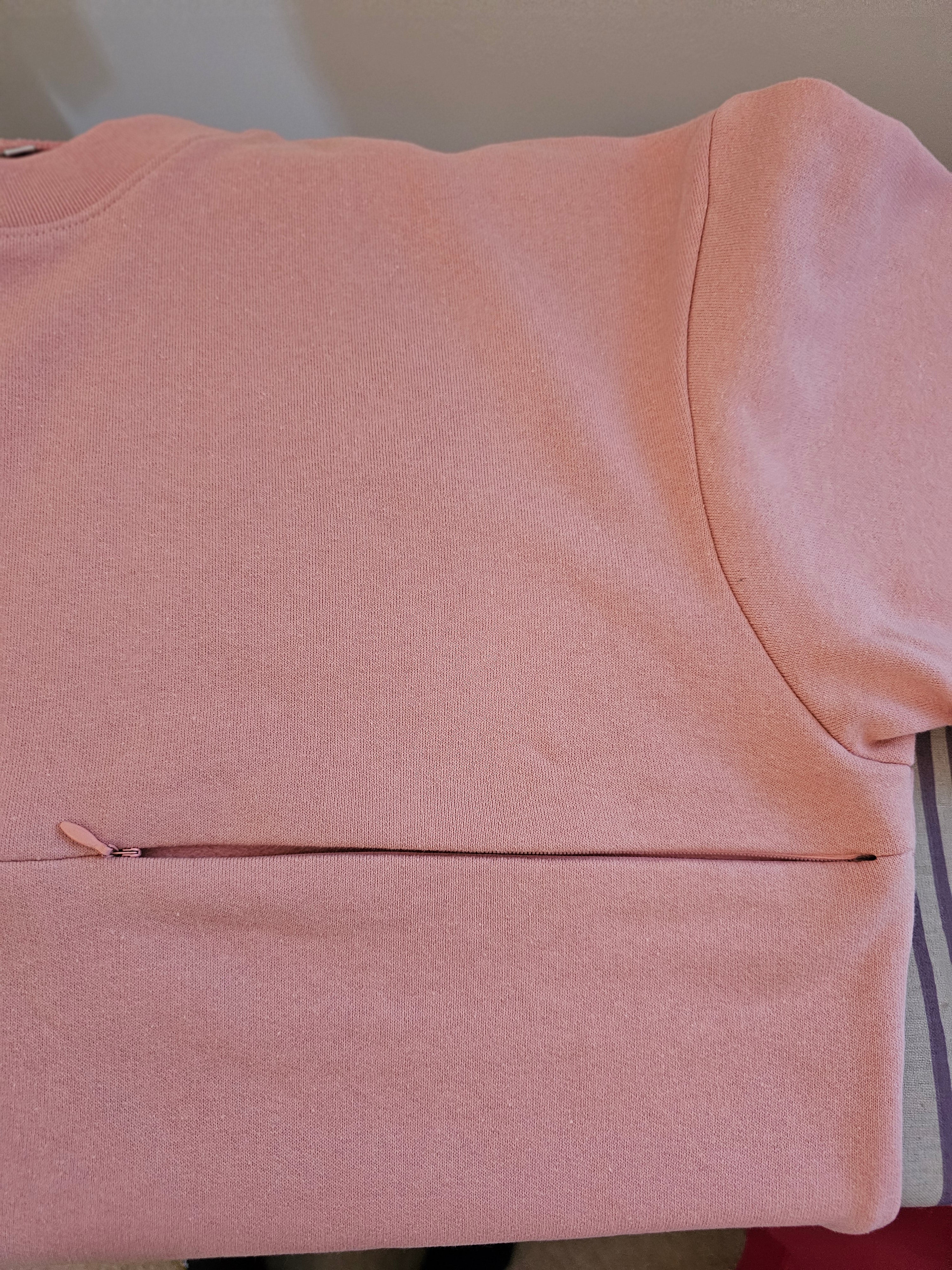 Pink Breastfeeding Sweater