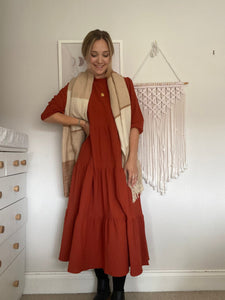 The Rust Breastfeeding Dress