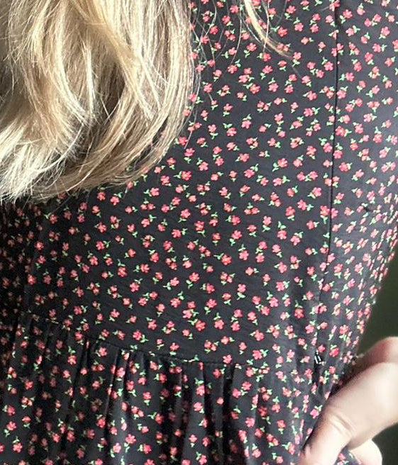 Ditsy Rose Breastfeeding Dress