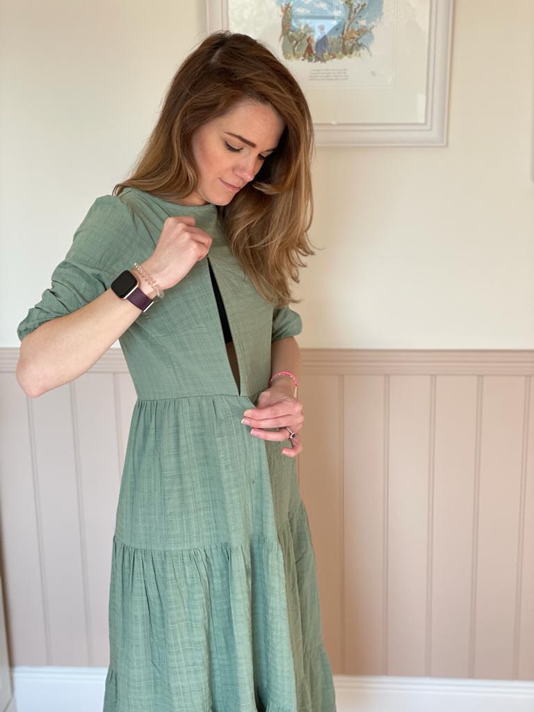 Nursing friendly dress - Sofia Sage Lyla and Leche Nursing friendly dress - Sofia Sage Lyla and Leche